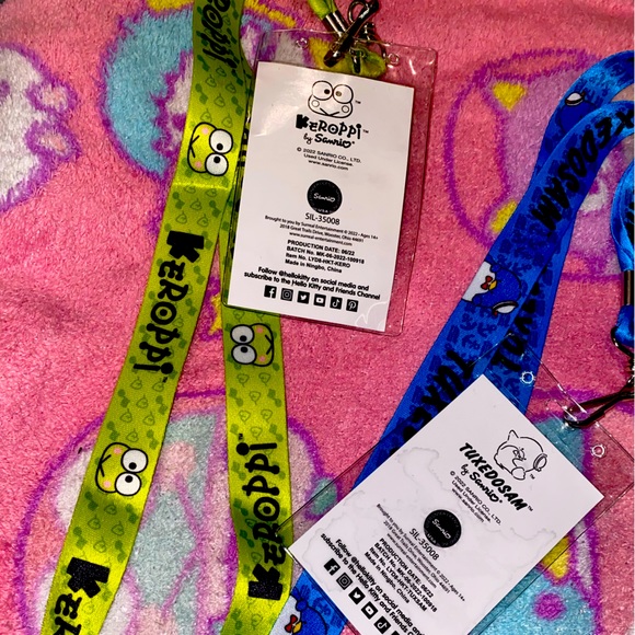 COPY - New Sanrio’s Keroppi and Tuxedo Sam Lanyards, Card Holders - Picture 3 of 3
